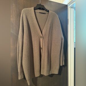 Jenni Kayne Cashmere Cocoon Cardigan in Olive